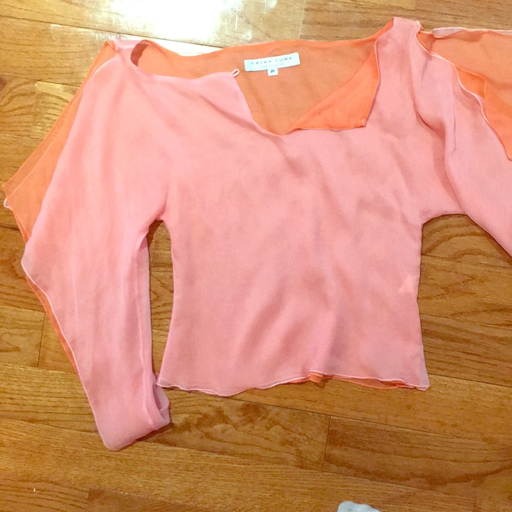 Flowing Trina Turk Blouse